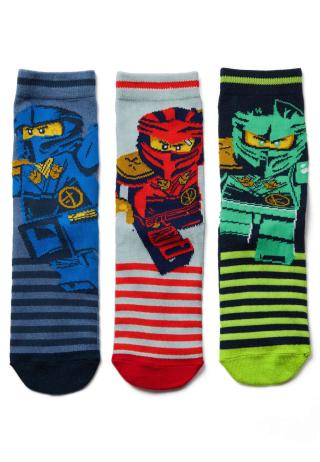 LEGO® NINJAGO® 3er-Pack Socken - LWAIKO 316 -LEGO® NINJAGO® LEGO® NINJAGO® 3er-Pack Socken - LWAIKO 316 -LEGO® NINJAGO®